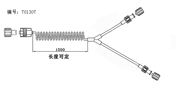 多路連接管701307