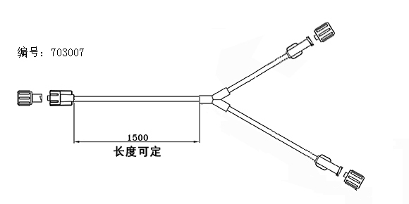 多路連接管703007